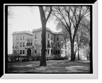 Historic Framed Print, Residence of Dr. T. A. McGraw, Detroit, Mich.,  17-7/8" x 21-7/8"