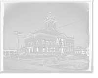 Historic Framed Print, [Duval County] Court House, Jacksonville, Fla.,  17-7/8" x 21-7/8"