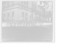 Historic Framed Print, Old and new graduates, commencement day, University of Michigan,  17-7/8" x 21-7/8"