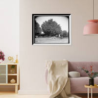 Historic Framed Print, Jennie Wade House, Gettysburg,  17-7/8" x 21-7/8"