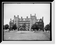Historic Framed Print, Edwards Hall, Princeton University,  17-7/8" x 21-7/8"