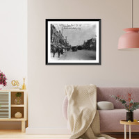 Historic Framed Print, Surf Avenue, Coney Island, N.Y.,  17-7/8" x 21-7/8"