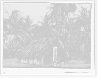 Historic Framed Print, Typical Puerto Rican hut,  17-7/8" x 21-7/8"