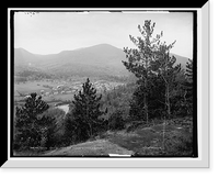 Historic Framed Print, Keene Valley from the east, Adirondack Mountains, N.Y. - 2,  17-7/8" x 21-7/8"