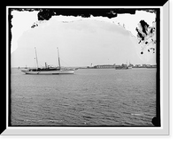 Historic Framed Print, Fort Constitution, Portsmouth [i.e. New Castle], N.H.,  17-7/8" x 21-7/8"