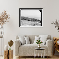 Historic Framed Print, Looking east from the New Magnolia, Magnolia, Mass.,  17-7/8" x 21-7/8"