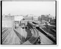 Dudley Street Station, Boston L" Ry. Boston Mass.", Vintage Poster