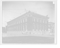 Historic Framed Print, Horticultural Hall, Boston, Mass.,  17-7/8" x 21-7/8"