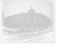 Historic Framed Print, South Terminal Station, Boston, Mass.,  17-7/8" x 21-7/8"