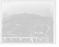 Historic Framed Print, Yard and tracks, South Terminal Station, Boston, Mass. - 2,  17-7/8" x 21-7/8"