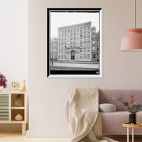 Hotel Tuilleries i.e. Tuileries, Boston, Mass, Antique Print