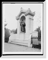 Wm. Ellery Channing statue, Boston, Mass. Classic, Vintage Print