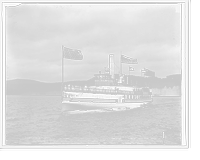 Historic Framed Print, Str. Sagamore, Lake George - 2,  17-7/8" x 21-7/8"