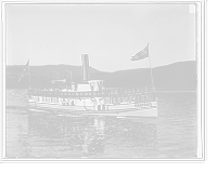 Historic Framed Print, Str. Mohican, Lake George,  17-7/8" x 21-7/8"