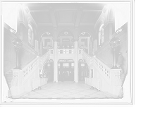 Historic Framed Print, The Lobby, Union Trust Building, Detroit, Mich.,  17-7/8" x 21-7/8"
