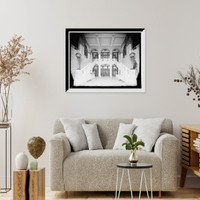 Historic Framed Print, The Lobby, Union Trust Building, Detroit, Mich.,  17-7/8" x 21-7/8"