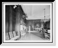 Historic Framed Print, The State Dining Room, White House, Washington, D.C.,  17-7/8" x 21-7/8"