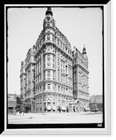 Historic Framed Print, Ansonia Apartments, New York,  17-7/8" x 21-7/8"