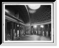 Historic Framed Print, Statuary Hall, the Capitol, Washington, D.C.,  17-7/8" x 21-7/8"