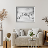 Historic Framed Print, Supreme Court Room, Independence Hall, Philadelphia, Pa. - 2,  17-7/8" x 21-7/8"