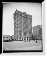 Historic Framed Print, Whitehall Building, New York,  17-7/8" x 21-7/8"