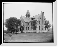 Historic Framed Print, Stone Hall, Northfield Seminary,  17-7/8" x 21-7/8"