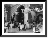 Historic Framed Print, An Havana cafe,  17-7/8" x 21-7/8"