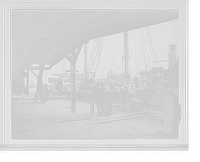 Loading a phosphate schooner, Savannah, Ga, Antique Wall Art