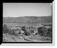Historic Framed Print, Across from Silver Bay, Lake George, N.Y.,  17-7/8" x 21-7/8"