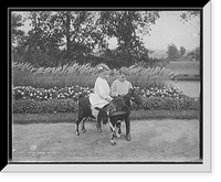 Historic Framed Print, Riding the goat,  17-7/8" x 21-7/8"