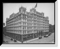 Historic Framed Print, Park Avenue Hotel, New York,  17-7/8" x 21-7/8"