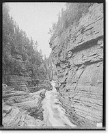 Down from Punch Bowl, Ausable Chasm, N.Y, Antique Wall Art