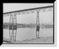 St. Paul from under High Bridge, Vintage Poster