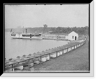 Historic Framed Print, Boat landing at Wildwood, White Bear Lake, St. Paul, Minn.,  17-7/8" x 21-7/8"