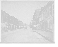 Historic Framed Print, Front Street, Marquette, Mich.,  17-7/8" x 21-7/8"