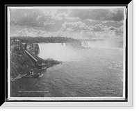 Historic Framed Print, Niagara Falls from International Bridge,  17-7/8" x 21-7/8"