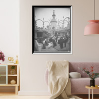 Historic Framed Print, The Helter Skelter, Luna Park, Coney Island, N.Y.,  17-7/8" x 21-7/8"