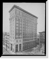 Historic Framed Print, Kilmer Building, Binghamton, N.Y.,  17-7/8" x 21-7/8"