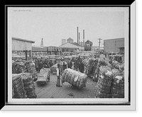 Historic Framed Print, Weighing cotton - 2,  17-7/8" x 21-7/8"