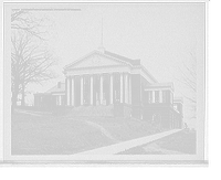 Historic Framed Print, Fayerweather Gymnasium, University of Virginia,  17-7/8" x 21-7/8"