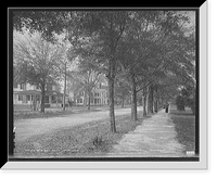 Historic Framed Print, New York Avenue, De Land, Fla.,  17-7/8" x 21-7/8" Historic Framed Print, New York Avenue, De Land, Fla.,  17-7/8" x 21-7/8"