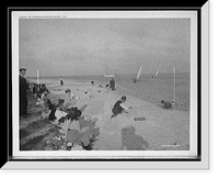 Historic Framed Print, On the shore of Biscayne Bay, Fla.,  17-7/8" x 21-7/8"