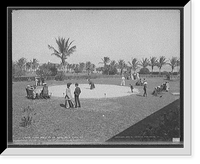 Historic Framed Print, Clock golf at the Royal Palm [Hotel], Miami, Fla.,  17-7/8" x 21-7/8"