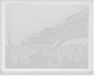 Historic Framed Print, The Boardwalk, Atlantic City, N.J. - 2,  17-7/8" x 21-7/8"