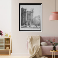 Historic Framed Print, Citizens [Savings and Trust Company] Building, Cleveland, Ohio,  17-7/8" x 21-7/8"