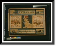 Ist Schleswig daumlnisch?. Schleswig ist deutsch!. Chr. Kreutzfeldt, Vintage Print