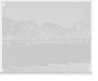 Historic Framed Print, Inspection of battalion with color guard, [United States Military Academy], West Point, N.Y.,  17-7/8" x 21-7/8"