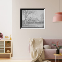 Historic Framed Print, Pickering House, Salem, Mass.,  17-7/8" x 21-7/8" Historic Framed Print, Pickering House, Salem, Mass.,  17-7/8" x 21-7/8"