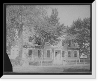 Old Colonel William Lee mansion, Marblehead, Mass, Historic Print