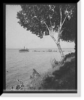 Historic Framed Print, The Steamer landing, Bay View, Mich.,  17-7/8" x 21-7/8"